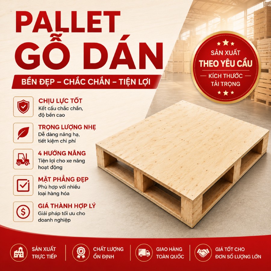 Pallet gỗ dán